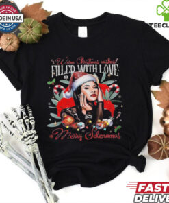 Official Selena Merry Christmas Merry Selenamas Filled With Love Shirt
