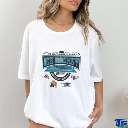 Official Semifinals 2024 NCAA Division III Women’s Ice Hockey Championship Shirt