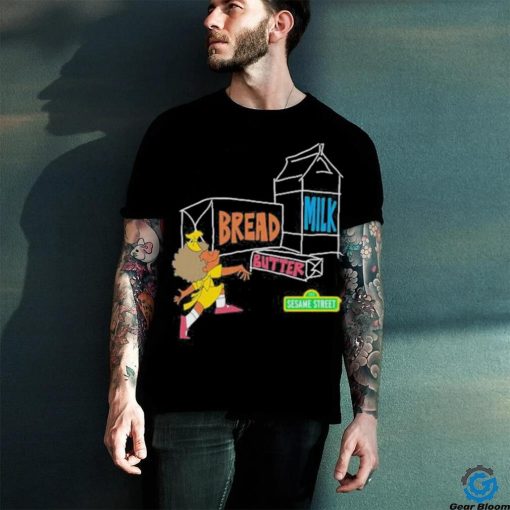 Official Sesame street I remember bread milk butter T shirt