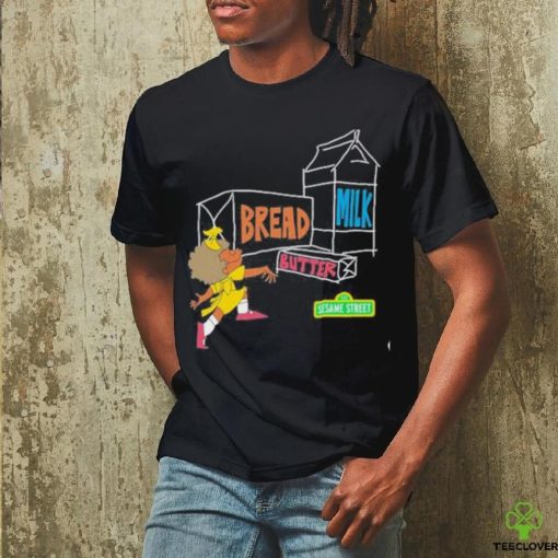 Official Sesame street I remember bread milk butter T shirt