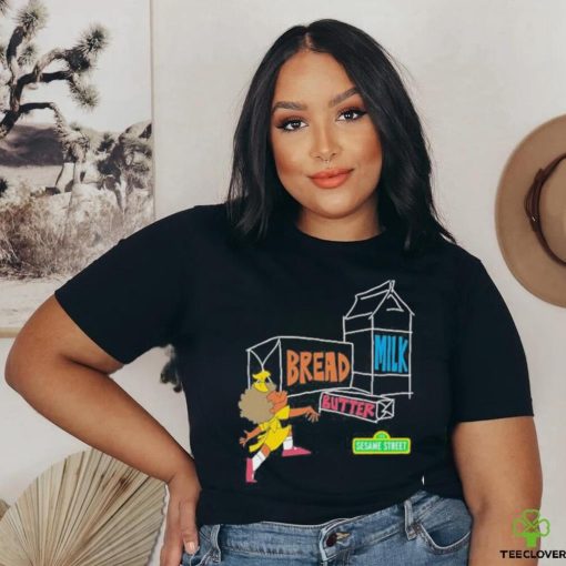 Official Sesame street I remember bread milk butter T shirt