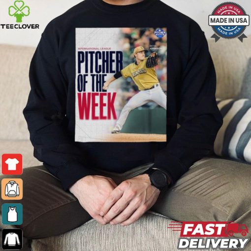 Official Seth Johnson International League Pitcher Of The Week shirt