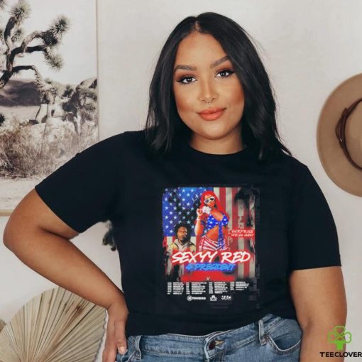 Official Sexxy Red 4 President US Tour Date 2024 Fan Gifts Classic T Shirt