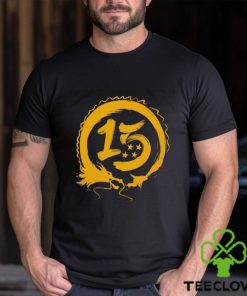 Official Shark Robot Shop Team Four Star 15Th Anniversary Shirt
