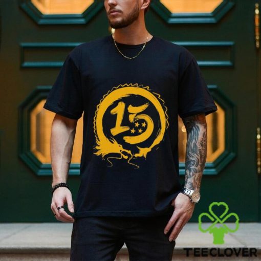 Official Shark Robot Shop Team Four Star 15Th Anniversary Shirt