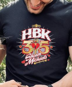 Official Shawn Michaels Heartbreak Kid 35th Anniversary T Shirt