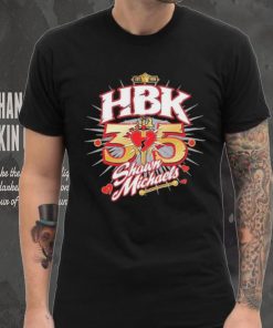 Official Shawn Michaels Heartbreak Kid 35th Anniversary T Shirt