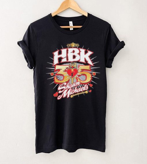 Official Shawn Michaels Heartbreak Kid 35th Anniversary T Shirt