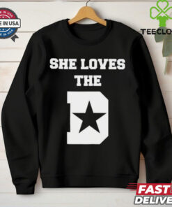Official She Loves the D Dallas Texas Pride Shirt