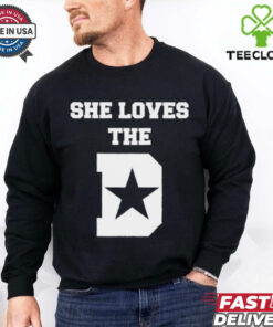 Official She Loves the D Dallas Texas Pride Shirt