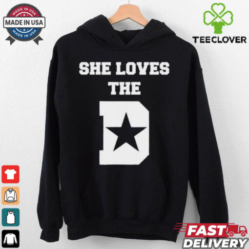 Official She Loves the D Dallas Texas Pride Shirt