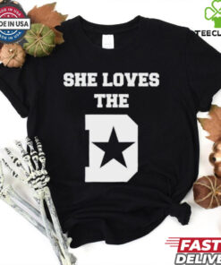 Official She Loves the D Dallas Texas Pride Shirt