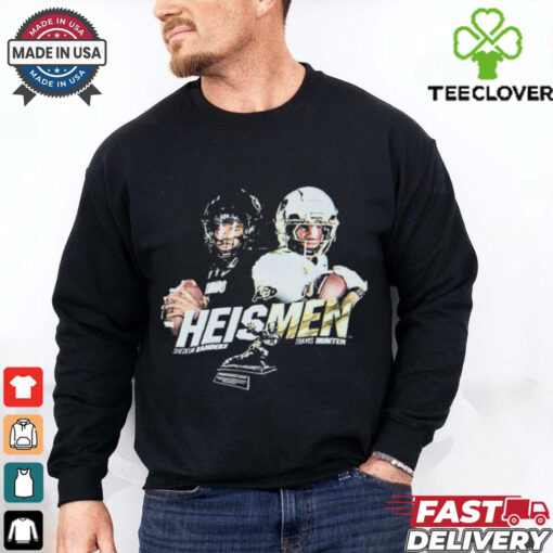 Official Shedeur Sanders Vs Travis Hunter Colorado Buffaloes Football HeIsMen t shirt