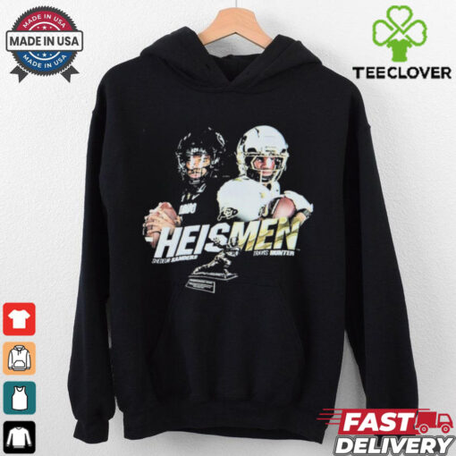 Official Shedeur Sanders Vs Travis Hunter Colorado Buffaloes Football HeIsMen t shirt