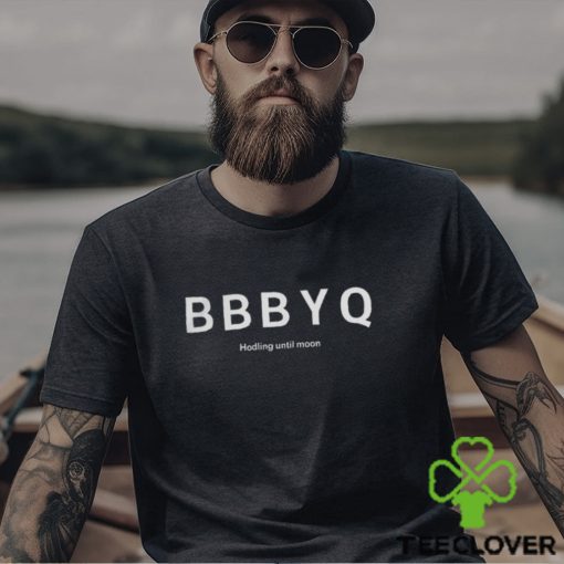 Official Shirt Bbbyq Hodling Until Moon Tee Shirt