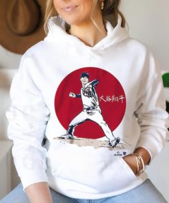 Official ShoheI ohtanI japanese flag T shirt