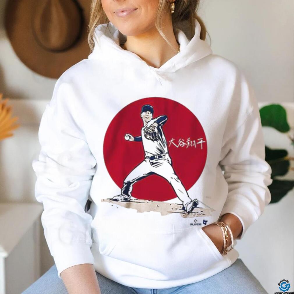 Official ShoheI ohtanI japanese flag T shirt Official ShoheI ohtanI japanese flag T shirt