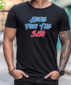 Official Shohei Ohtani Here for the Sho! T Shirt