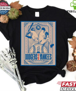 Official Shohei Ohtani Los Angeles Dodgers Vs Aaron Judge New York Yankees 43 Years Since Their Last Faceoff Poster t shirt 3 Official Shohei Ohtani Los Angeles Dodgers Vs Aaron Judge New York Yankees 43 Years Since Their Last Faceoff Poster t shirt