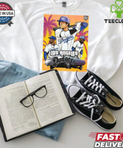 Official Shohei Ohtani MLB Los Angeles Dodgers GTA Poster t shirt