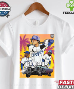 Official Shohei Ohtani MLB Los Angeles Dodgers GTA Poster t shirt
