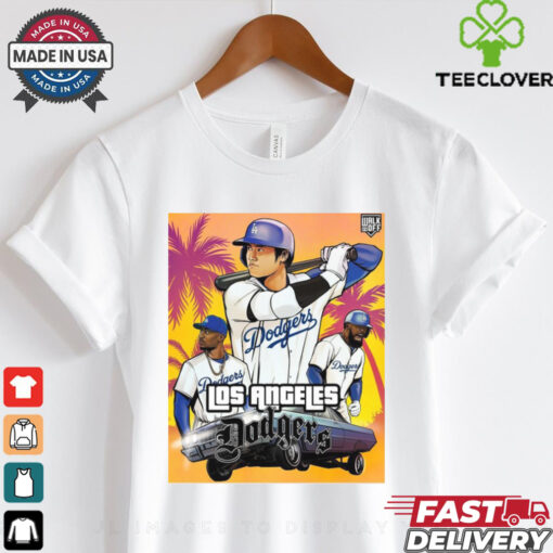 Official Shohei Ohtani MLB Los Angeles Dodgers GTA Poster t shirt