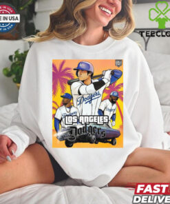 Official Shohei Ohtani MLB Los Angeles Dodgers GTA Poster t shirt