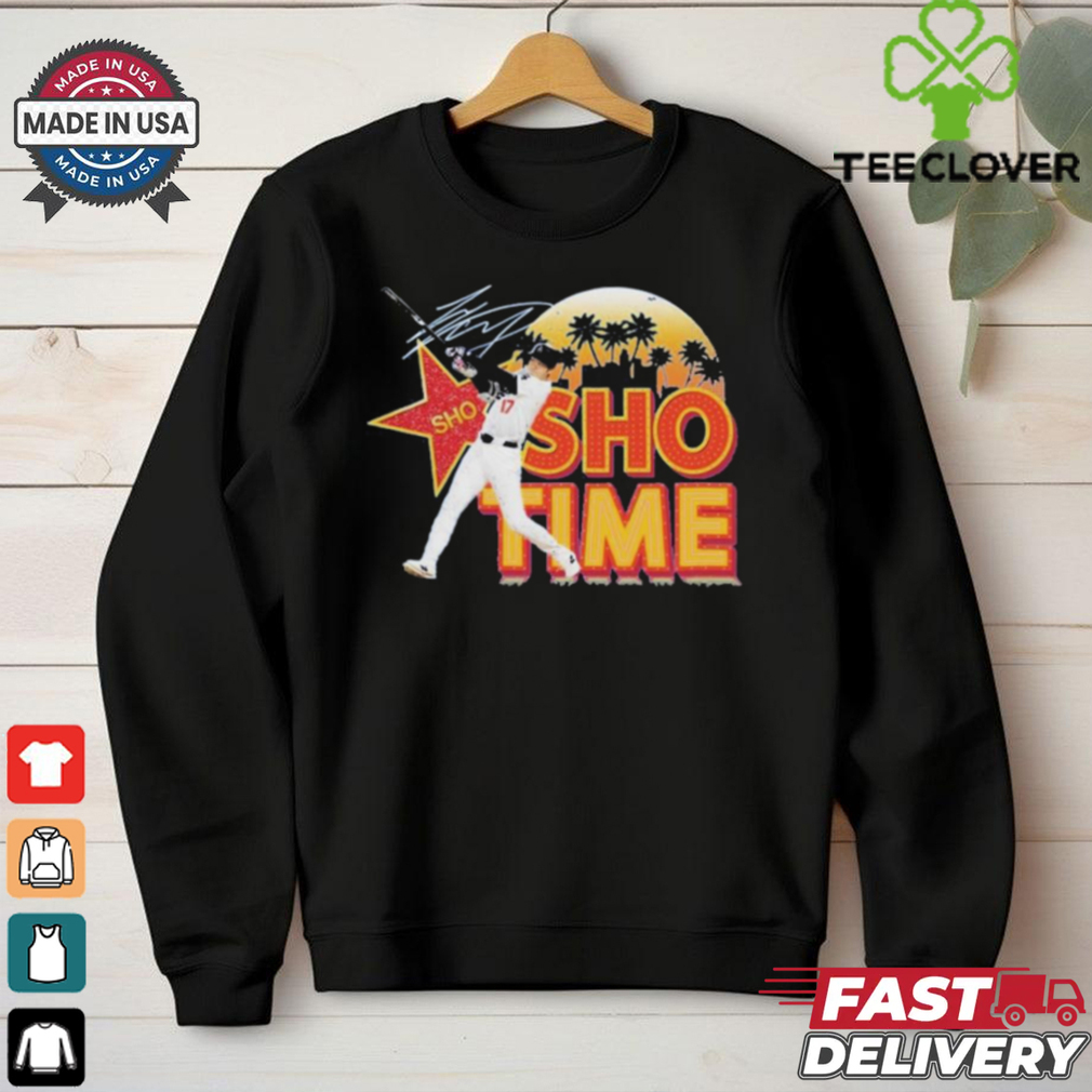 Official Shohei Ohtani Sho time Shirt Official Shohei Ohtani Sho time Shirt
