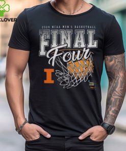 Official Shop Illinois Fighting Illini 2024 NCAA Men's Basketball Tournament March Madness Final Four T Shirt