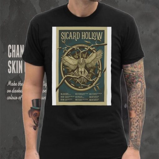 Official Sicard Hollow Summer Tour 2023 Poster Shirt