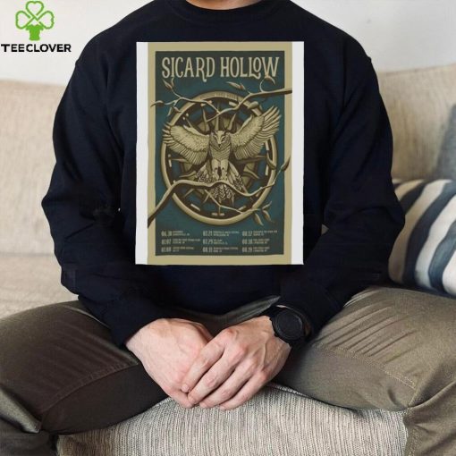 Official Sicard Hollow Summer Tour 2023 Poster Shirt