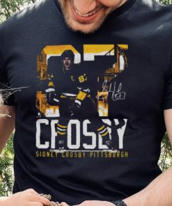 Official Sidney Crosby Pittsburgh Landmark signature shirt