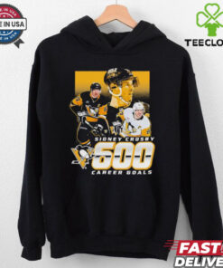 Official Sidney Crosby Pittsburgh Penguins 600 Career Goals T Shirt