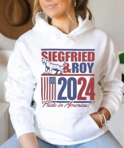 Official Siegfried And Roy 2024 Pride In America T Shirt