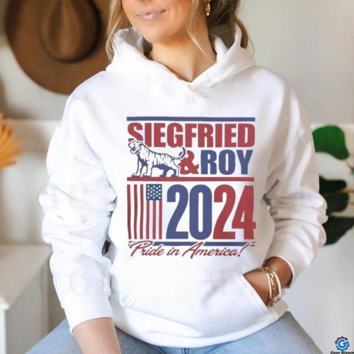 Official Siegfried And Roy 2024 Pride In America T Shirt