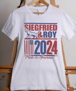 Official Siegfried And Roy 2024 Pride In America T Shirt