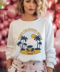 Official Sigma Chi Spring Break T shirt