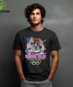 Official Simone Biles Golden Girl Of Gymnastics Olympic Paris 2024 Shirt