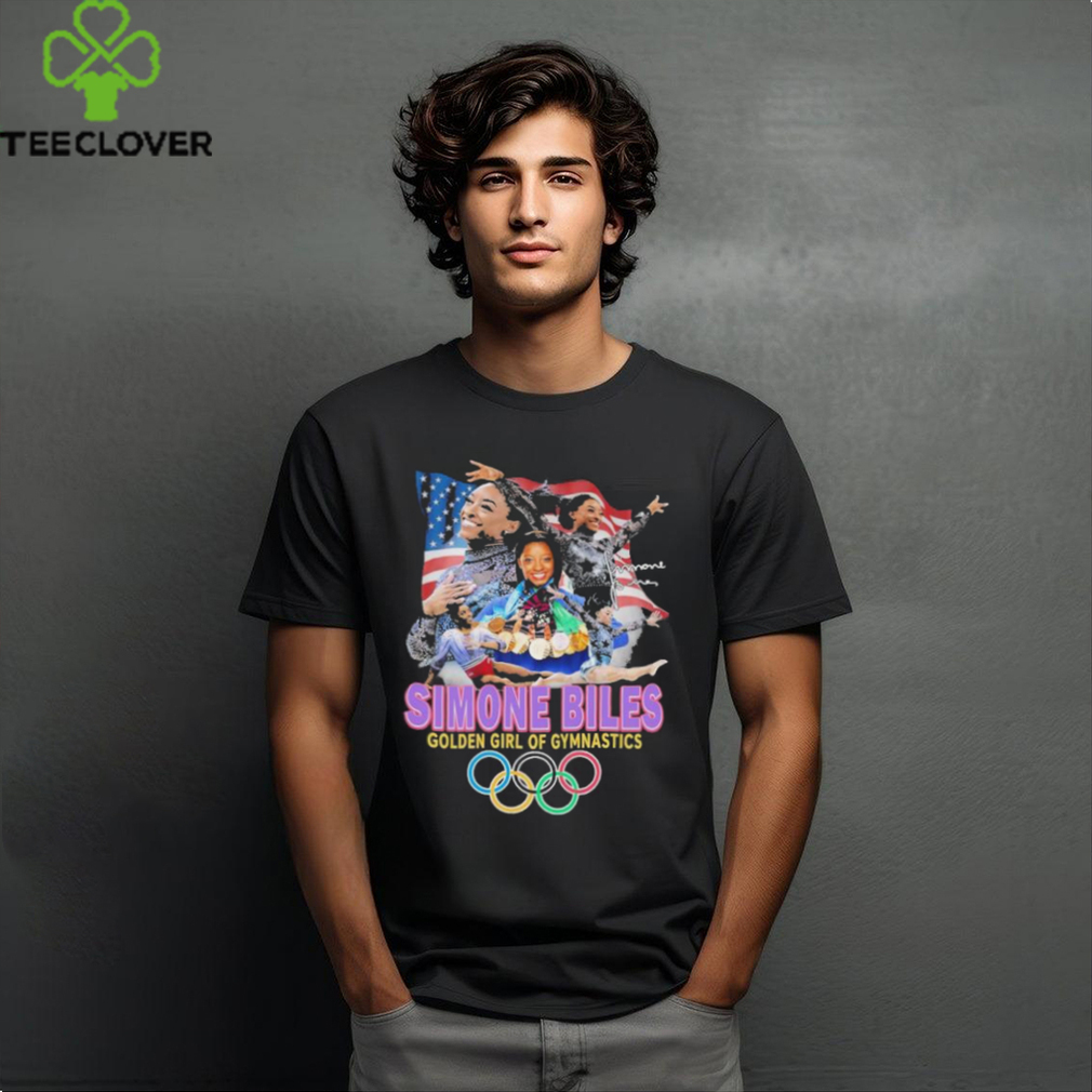 Official Simone Biles Golden Girl Of Gymnastics Olympic Paris 2024 Shirt Official Simone Biles Golden Girl Of Gymnastics Olympic Paris 2024 Shirt