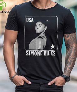 Official Simone Biles Gymnastics Playing Card USA T Shirt