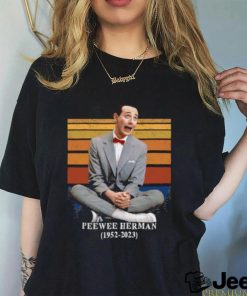Official Singing Peewee Herman 1952 2023 Vintage Shirt 1 Official Singing Peewee Herman 1952 2023 Vintage Shirt