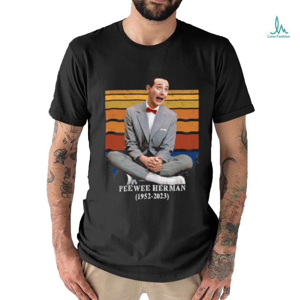 Official Singing Peewee Herman 1952 2023 Vintage Shirt Official Singing Peewee Herman 1952 2023 Vintage Shirt