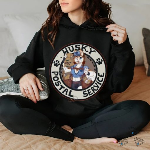 Official Sixthleafclover Merch Husky Postal Service hoodie, sweater, longsleeve, shirt v-neck, t-shirt