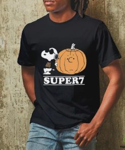 Official Skeleton Snoopy And Charlie Brown Pumpkins Super7 T hoodie, sweater, longsleeve, shirt v-neck, t-shirt