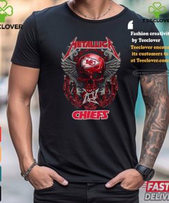 Official Skull Metallica Kansas City Chiefs World Tour 2024 Shirt