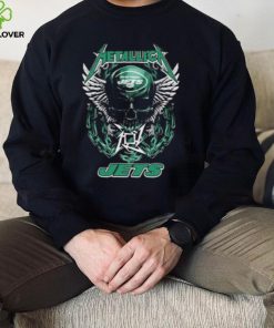 Official Skull Metallica New York Jets T Shirt
