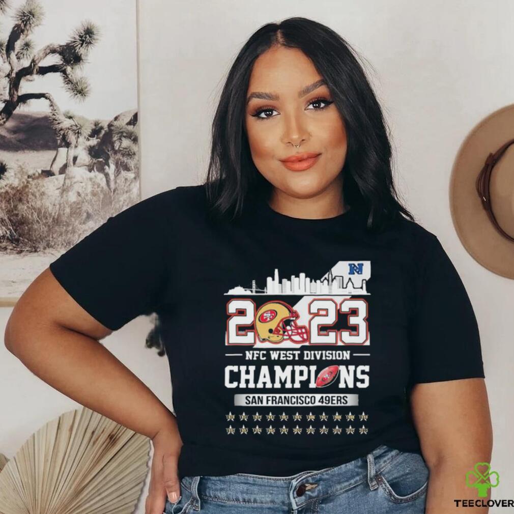 Official Skyline 2023 Nfc West Division Champions San Francisco 49ers Shirt Official Skyline 2023 Nfc West Division Champions San Francisco 49ers Shirt