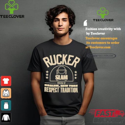 Official Slam Goods Rucker Park X Slam Harlem New York Respect Tradition Shirt