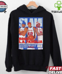 Official Slam Jason Terry Dirk Nowitzki Grant Hill Rock LA Familia Shirt