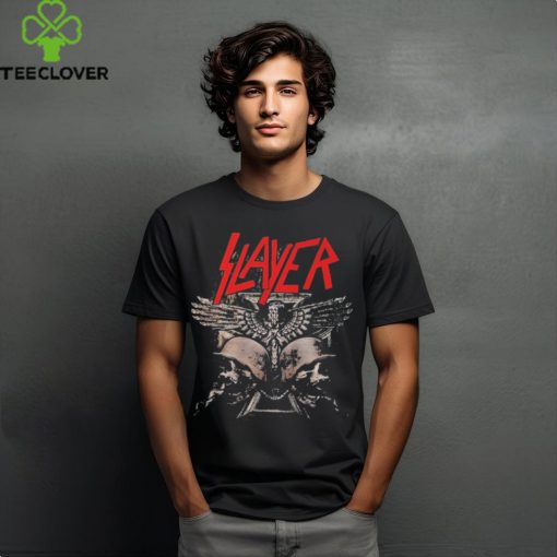 Official Slayer Chain Skulls Fall Us & Canadian Tour T shirt